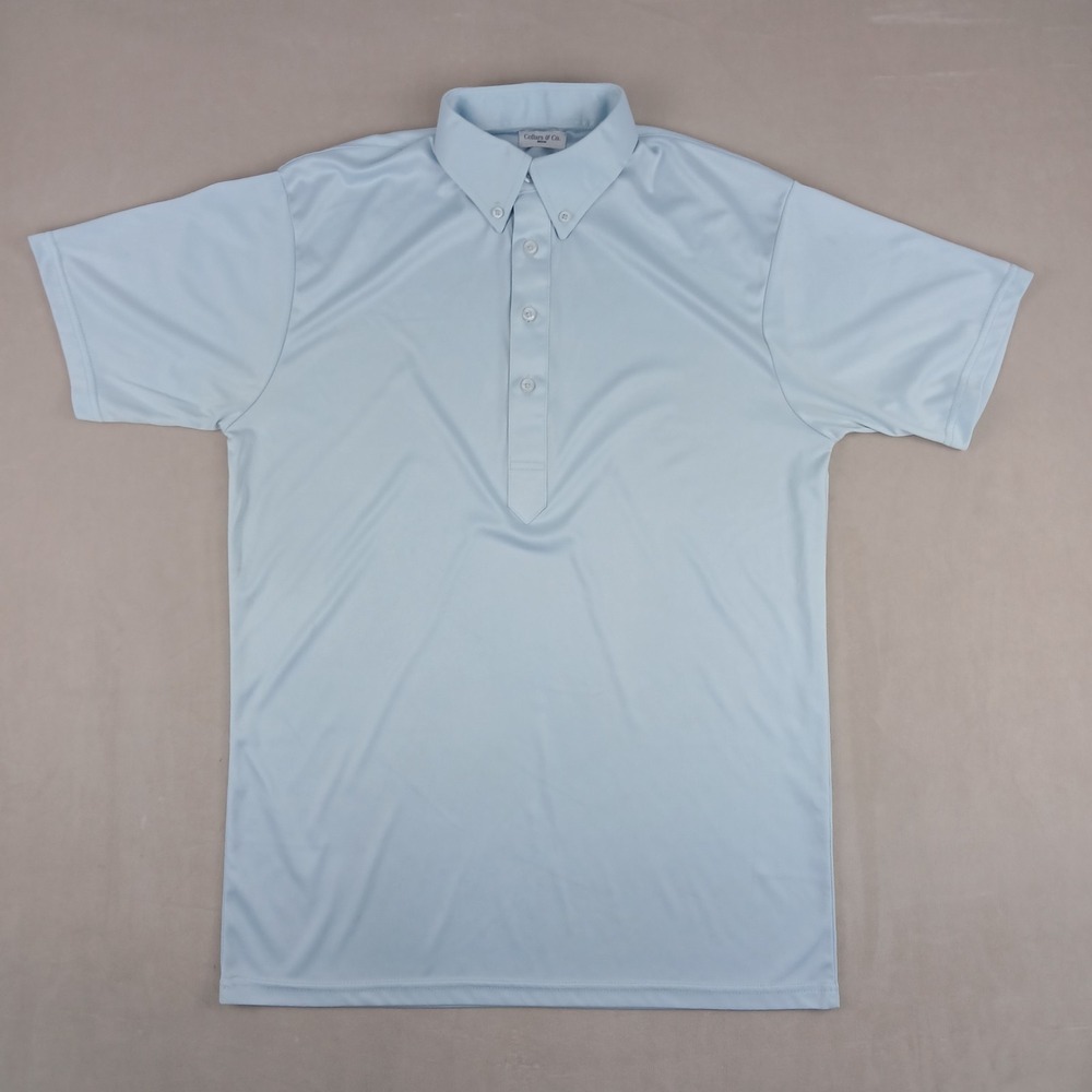 Light Blue Men's Performance Polo Shirt